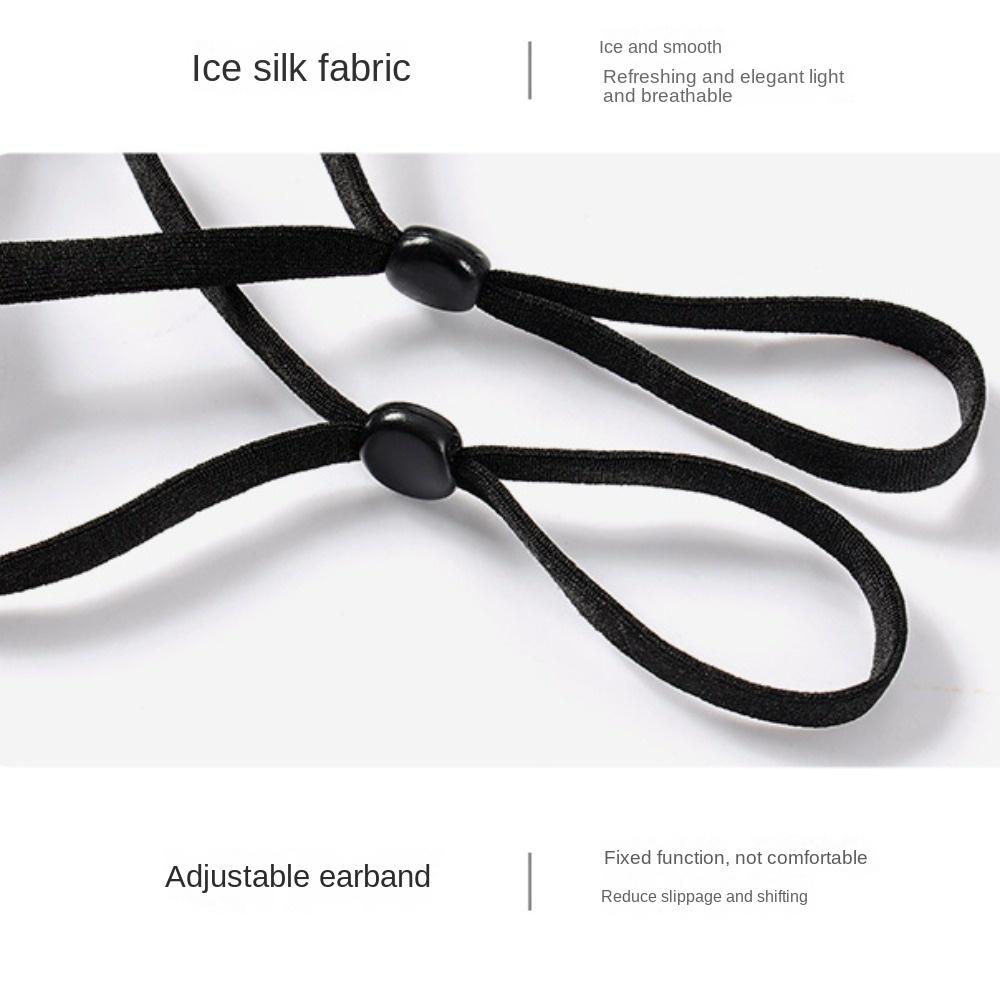 Summer Sunscreen Mask Sunscreen Face Scarf Face Gini Mask Elastic Face Cover  Riding