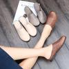 Vintage Mori Style Women's Handmade Genuine Leather Flats