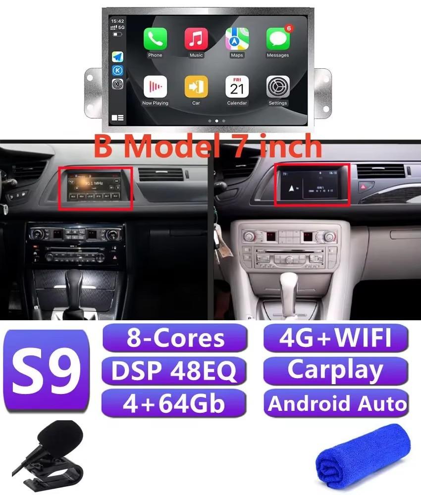 ABX2 Carplay DSP Для Citroen C5 III Android Мультимедийный Автомагнитола Плеер Autoradio 4G WIFI GPS 2 Din Стерео HIFI Система Авто Головное Устройство