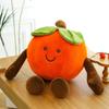 Novelty Plush Pillow With Persimmon And Peanut Animal Designs For Kids And Collectors