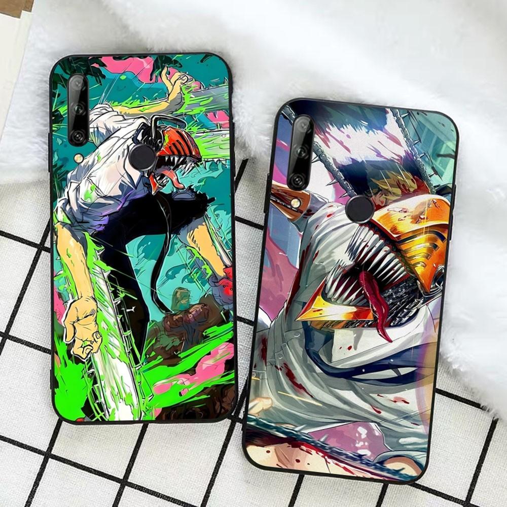 Anime C-Chainsaw-man Phone Case For Huawei Honor 10 Lite 9 20 7A 9X 30 50 60 70 Pro Plus Soft Silicone Cover