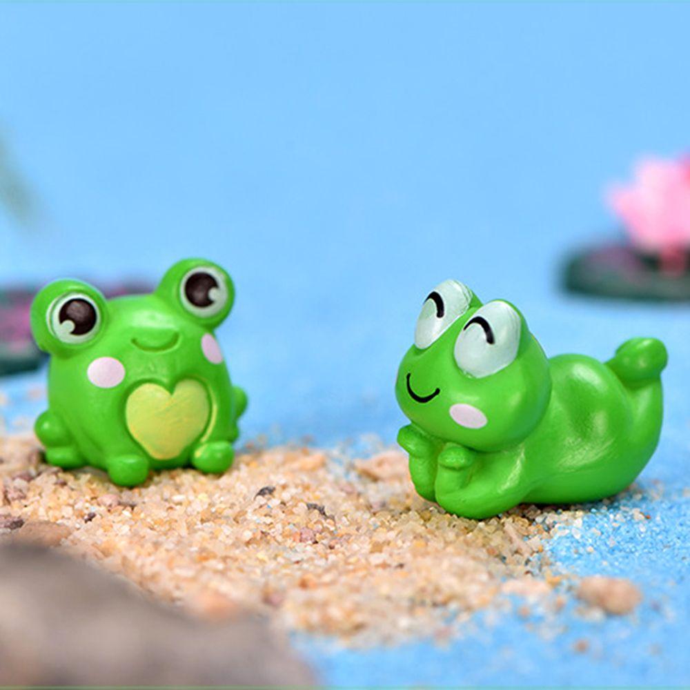 Figures Decor Dollhouse Accessories Fairy Miniature Frogs Micro Landscape Mini Statue Frog Ornament