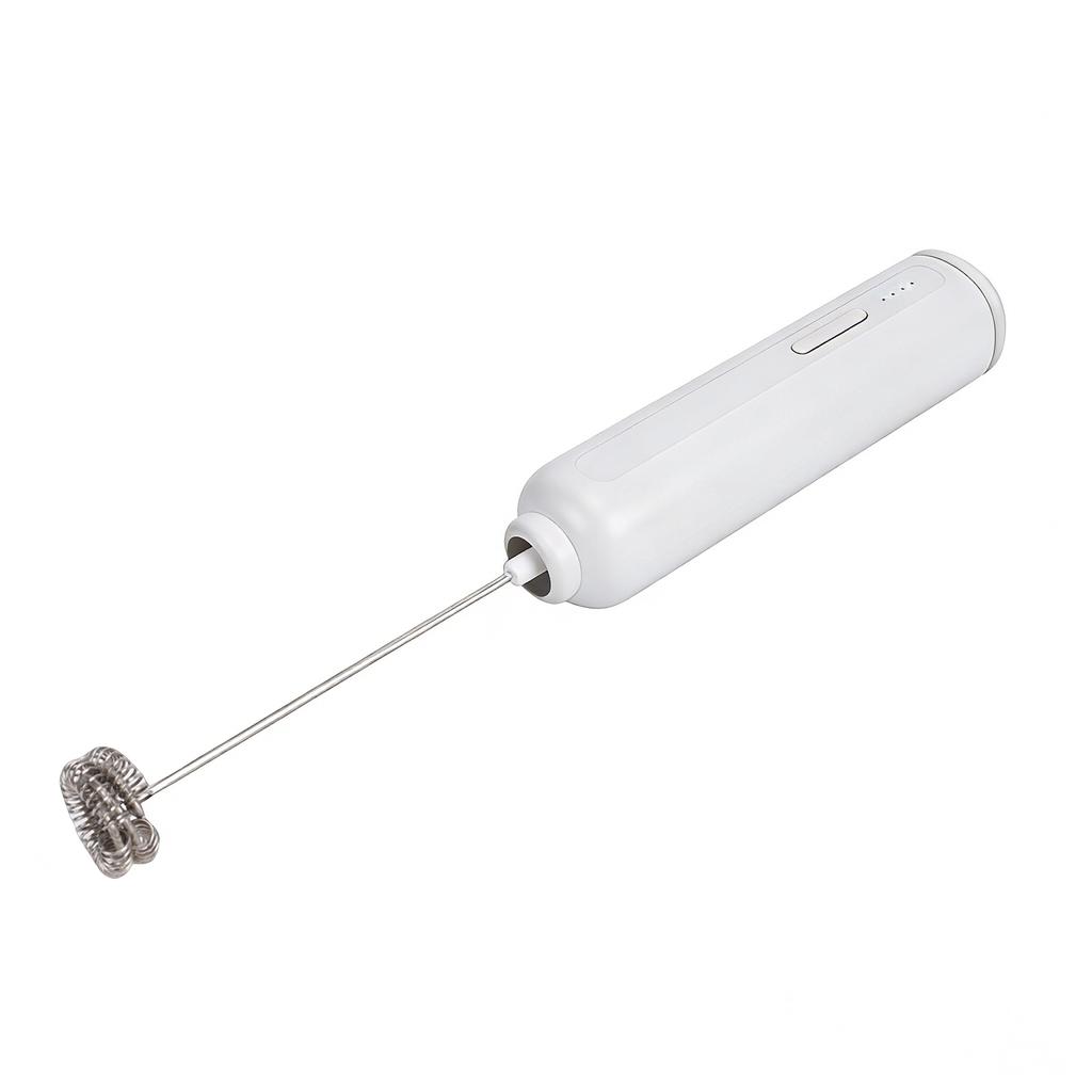 Re able Milk Frother, 3-Speed Handheld Electric Drink Mixer with Stainless Steel Whisks, Portable Foam Maker for Cappuccino   Matcha Hot Choc