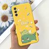 Чехол для Samsung Galaxy M52 5G SM-M526B Милый Мультяшный Динозавр Задняя Крышка Мягкий Силиконовый Чехол для Телефона Для Samsung M52 M 52 5G Fundas