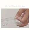 2pcs Clear Splash Guards - Heavy-Duty Transparent Bath Tub and Sink Splash Guards with Curved Design, Anti-Splash Barrier for Shower, Bathroom Sink
