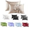 Satin Pillowcase for Hair and Skin 2 Pack, Queen Size Pillow Cases Set of 2, Silky PillowCover with Enve