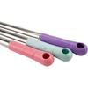 Hersdiger Plastic Broom Set with Stainless Steel Handle