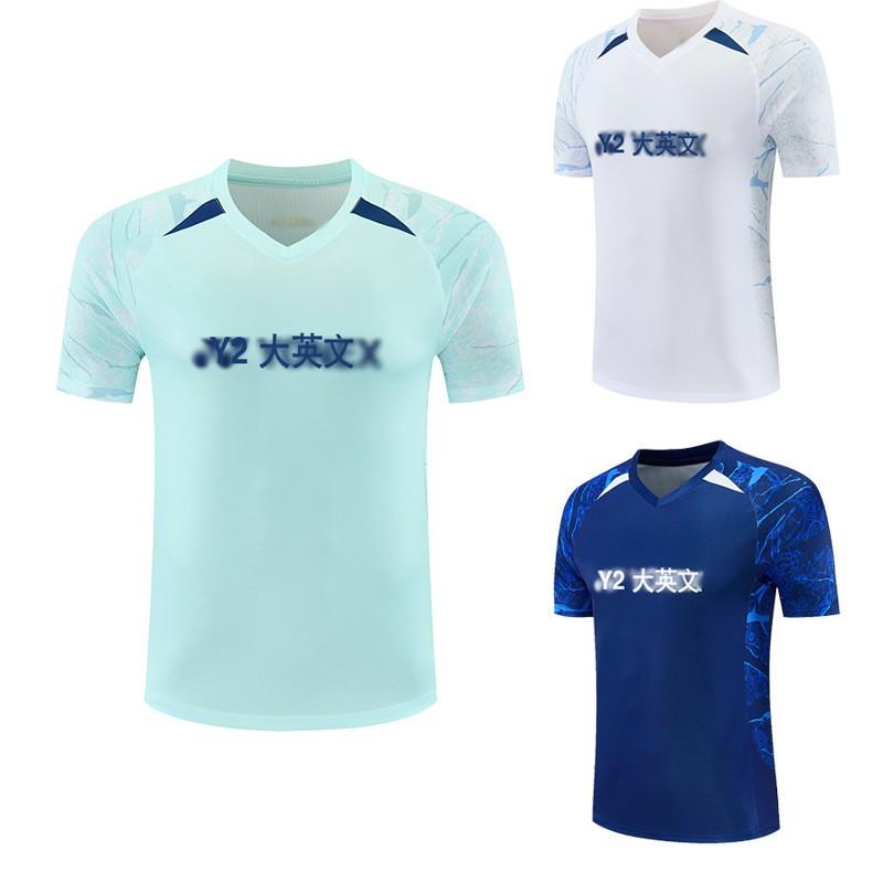Unisex Badminton Shirt Short Sleeve Breathable Sport T-Shirt Men Women Kids Training Competition