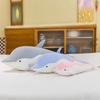Dolphin Plush Toy Sleeping Pillow Children's Gift Cartoon Soft Marine Life Large Doll