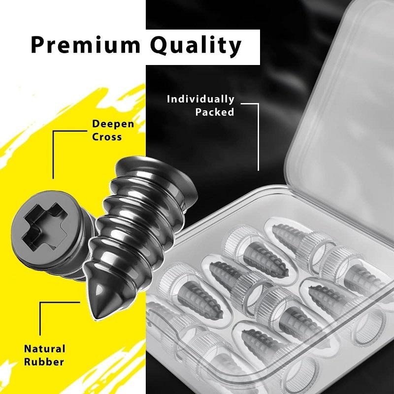 Unbranded Tubeless Tire Repair Nails Kit - Wheel Puncture Screws with Screwdriver