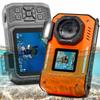 4K Digital Underwater Waterproof 10M Water No Case Dual Selfie Easy To Compact Camera, Waterproof, Camera, Camera, Resistant, Required, Screen,