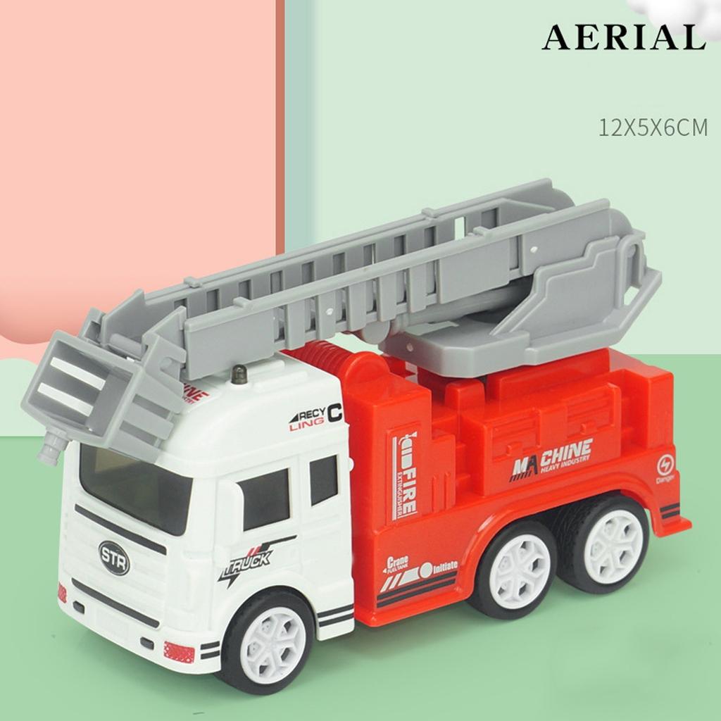 Мини-пожарный инженерный автомобиль, игрушки, подарки для детей дошкольного возраста