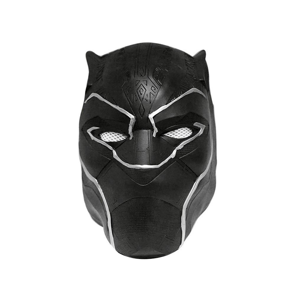 Marvel Movie Helmet Live-Stream Latex Headgear cosplay Black Panther Mask Cosplay Ghost Face
