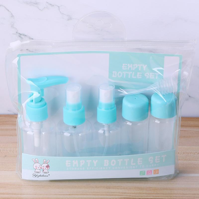 Travel Size Multi-piece Skincare Set Portable Containers Cosmetic Skincare Liquid Toiletries Bottle