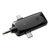Vandlion 3 в 1 петличный микрофон Plug And Play 3,5 мм с умным шумоподавлением, 120 м, беспроводная передача, беспроводной микрофон