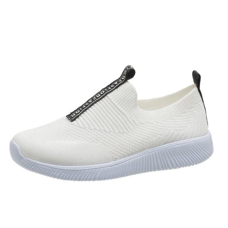 Новые весенние и летние женские кроссовки Fly-Knit, модные универсальные кроссовки для бега, сетчатые, дышащие, повседневные, для студентов