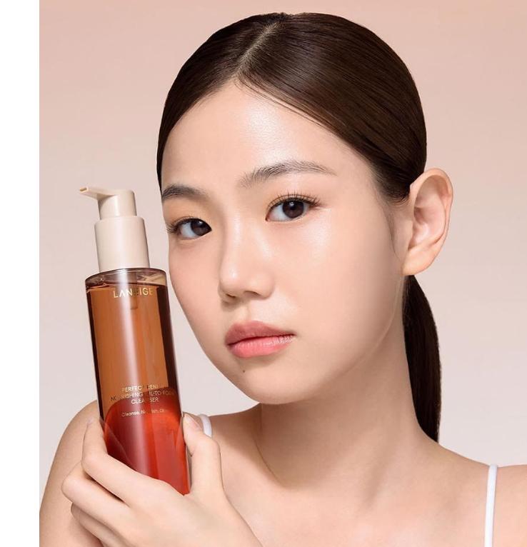 LANEIGE Perfect Renew Nourishing Oil To Foam Cleanser 200ml – Dual Action Makeup Remover & Cleanser