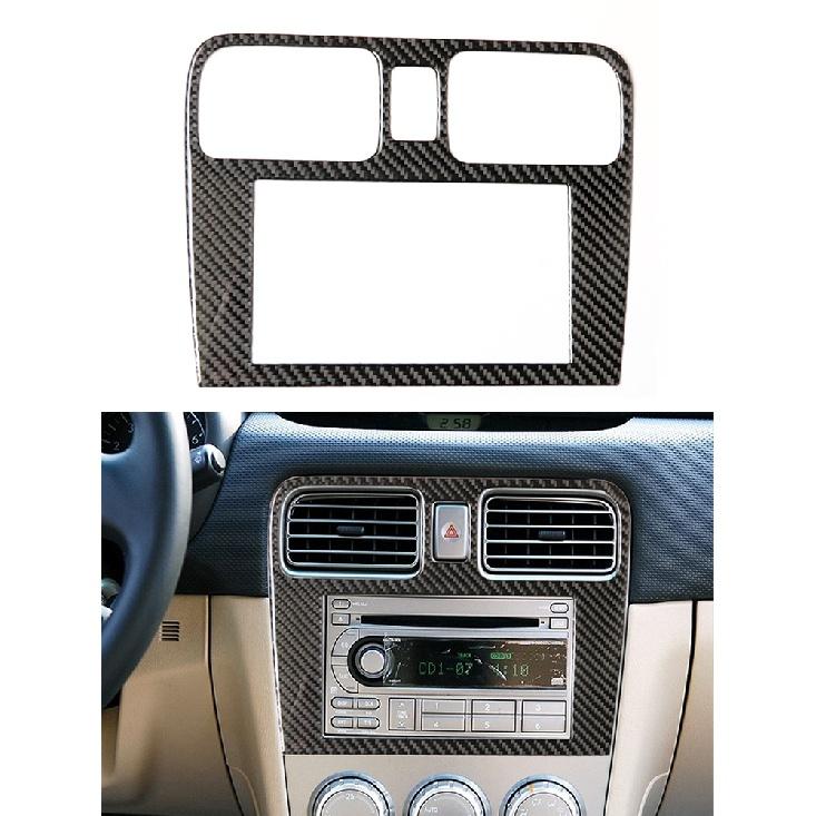 Автомобильные аксессуары, внутренняя панель из углеродного волокна, панель подъема окна, панель передач, подождите, черные наклейки, декоративные для Subaru Forester
