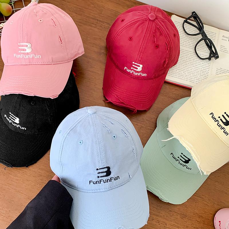 Contemporary Soft Womens Top Baseball Cap With American Embroidery Alphabet