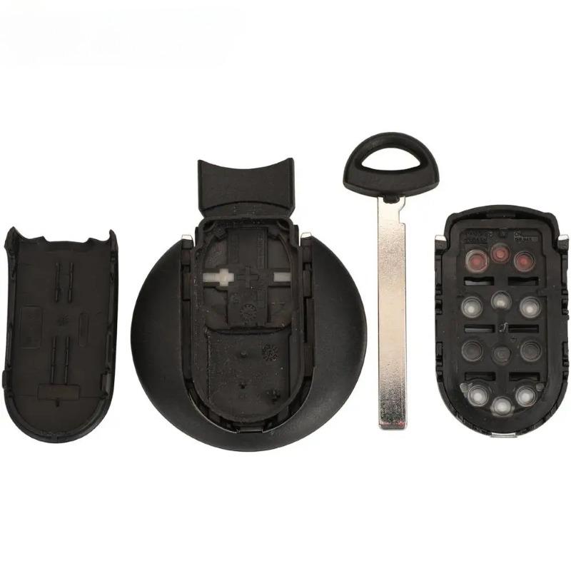 3/4 кнопки смарт-пульт дистанционного управления автомобильным ключом чехол для брелока для BMW Mini Cooper 2015 2016 2017 2018 с аварийным лезвием ключа