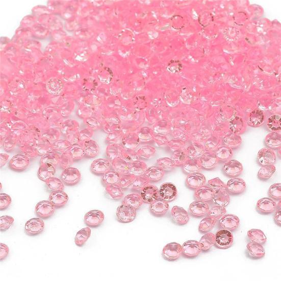 1000 шт. акриловые стразы цветные смоляные искусственные хрустальные камни DIY поделки наполнители для ваз свадьбы домашний декор стола