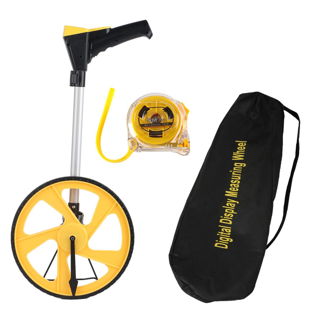 Digital Distance Measuring Wheel Measure Surveyors Builders Road Land Distance Measuring Wheel Foldable Distance Measuring Wheel