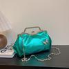 Women's Evening Bag Gold-colored Clutch Shoulder Chain Bag Crossbody Bag Fashion