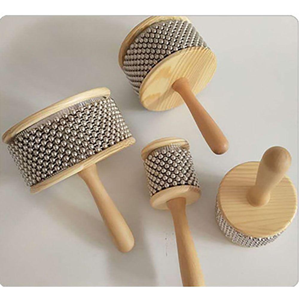 Легкий в игре ручной шейкер 6,5/8,5/11,5/13,5 см Перкуссионный инструмент Высококачественная кабаса