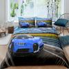 Постельное белье с принтом Hyper Car: пододеяльник и наволочка, комплект для кровати, односпальный, двуспальный, Twin, Full, Queen, King, 2/3 шт., полиэстер, чехол на одеяло