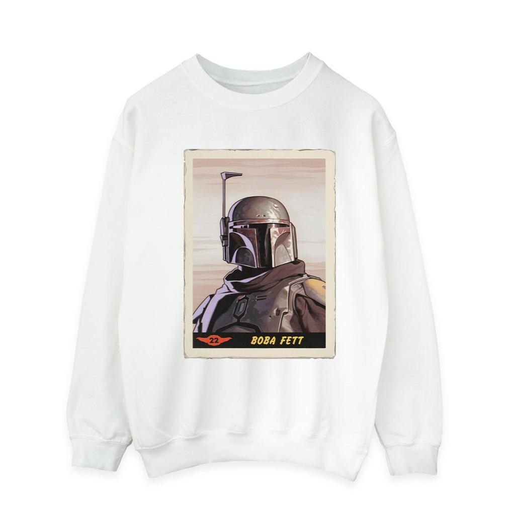 Star Wars Mens The Mandalorian Boba Fett Sweatshirt