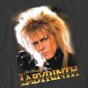 Labyrinth Unisex Adult Jareth The Goblin King Heather T-Shirt