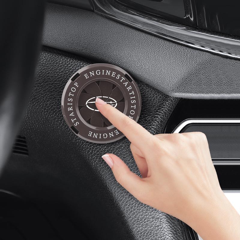 1Pcs Car Styling Start Switch Button Cover Decoration Accessories For Subaru Impreza Legacy WRX STI BRZ Forester Outback Levorg EE3