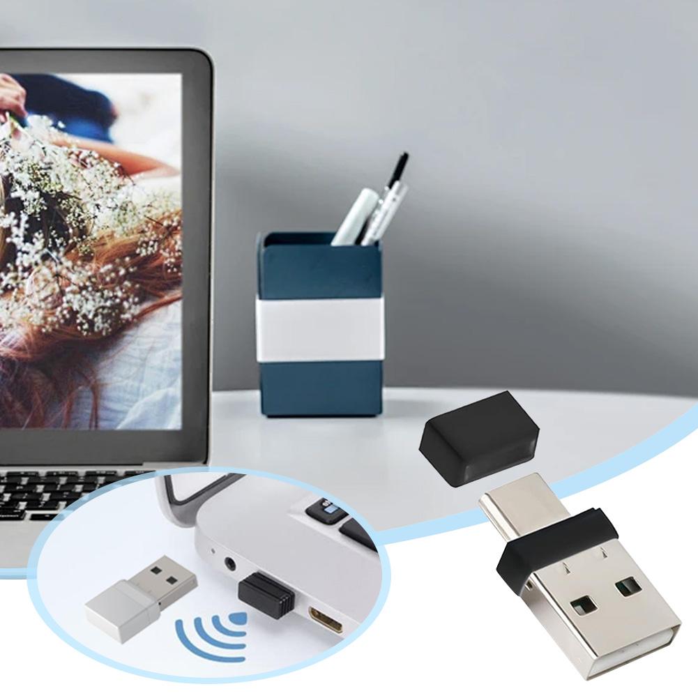 1-5 шт. Двухголовочный джиггер для мыши USB Type C 2 в 1 Необнаруживаемый шейкер для мыши Plug and Play без драйверов Автоматический джиггер для мыши