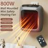 Faster Mini Heater for Home Small Bathroom Heating Fans Wall Mounted PTC Ceramic Electric Heater with Remote Control Household