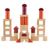 TUGO Montessori Building Blocks 3D Wooden Toys for Finger Educational Wooden Large Capacity Storage Perfect for Kids and Birthday Baby Shower Gift -