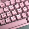 20Pcs Transparent Key Caps Round Typing Protective Cover New Nail Keyboard Stickers  For Long Nail