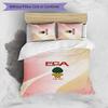 FC Augsburg FC Printed 3PCS Bedding Set Breathable Duvet Cover with Pillowcases Decorative Bed Linen for Bedroom Home