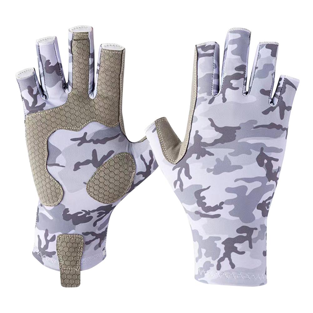 Fingerless Fishing Gloves For Men Women Fishing Equipment Boating Kayaking Womans Hunting Hiking Running Cycling