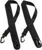 Bam Neoprene Case Strap with Carabiner Hook Long Size Black 9002NL Color