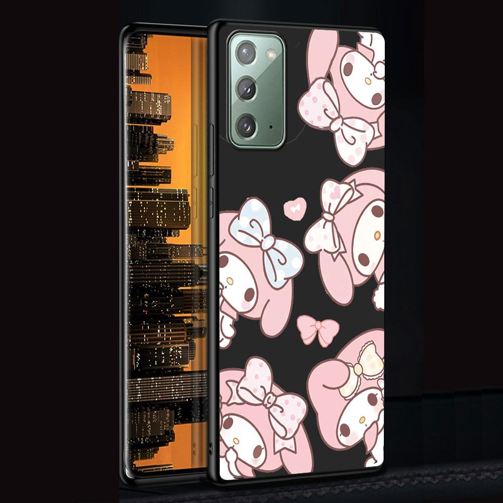 Чехол Cinnamoroll My Melody для Samsung Galaxy Note 20 Ultra 10 Plus 9 8 ТПУ Чехол для телефона Note 10 Lite Мягкая накладка Funda Capa