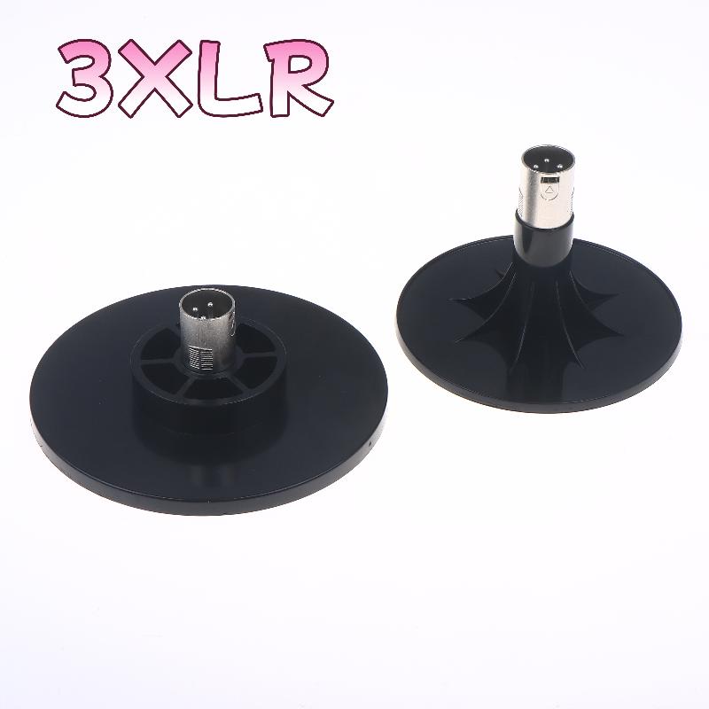 1 шт. Телескопический линейный привод Присоска 3-контактный XLR-разъем Черный адаптер-присоска Детали крепления возвратно-поступательного устройства