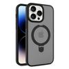 Magnetic Mobile Phone Cases with Ring Kickstand for iPhone 15 14 Pro Max Plus 12 13 11 Case Shockproof Translucent Back Cover
