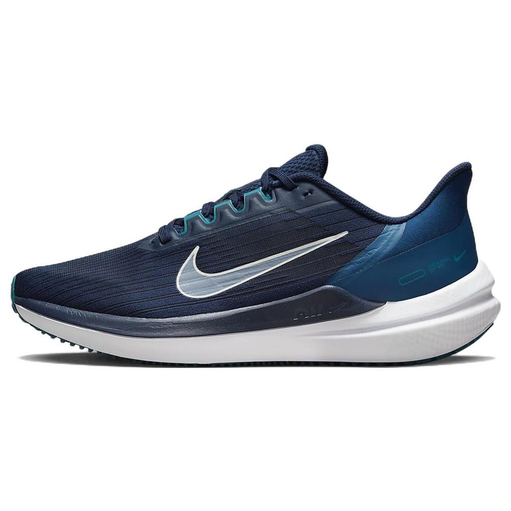 Nike Air Winflo 9 Obsidian Valerian Blue Men Sneakers Bright-Spruce Barely-Green DD6203-401