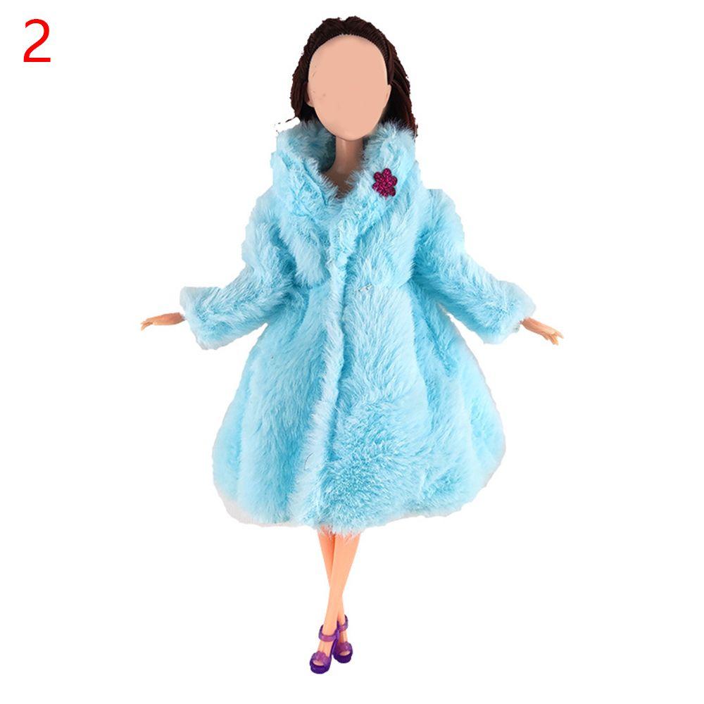 Toy Clothes Accessories For Baby Warm Clothes Fur Coat Winter Soft
