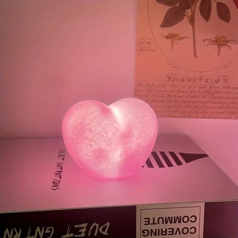 Three-dimensional Heart Shaped LED Lamp Atmosphere Decoration Ambient Light Valentine's Day