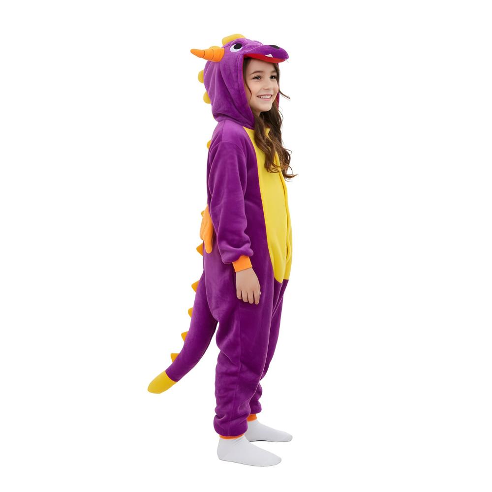 Piżama Onesie Kigurumi Kostium Przebranie Spyro Dzieci 105 - 115Cm
