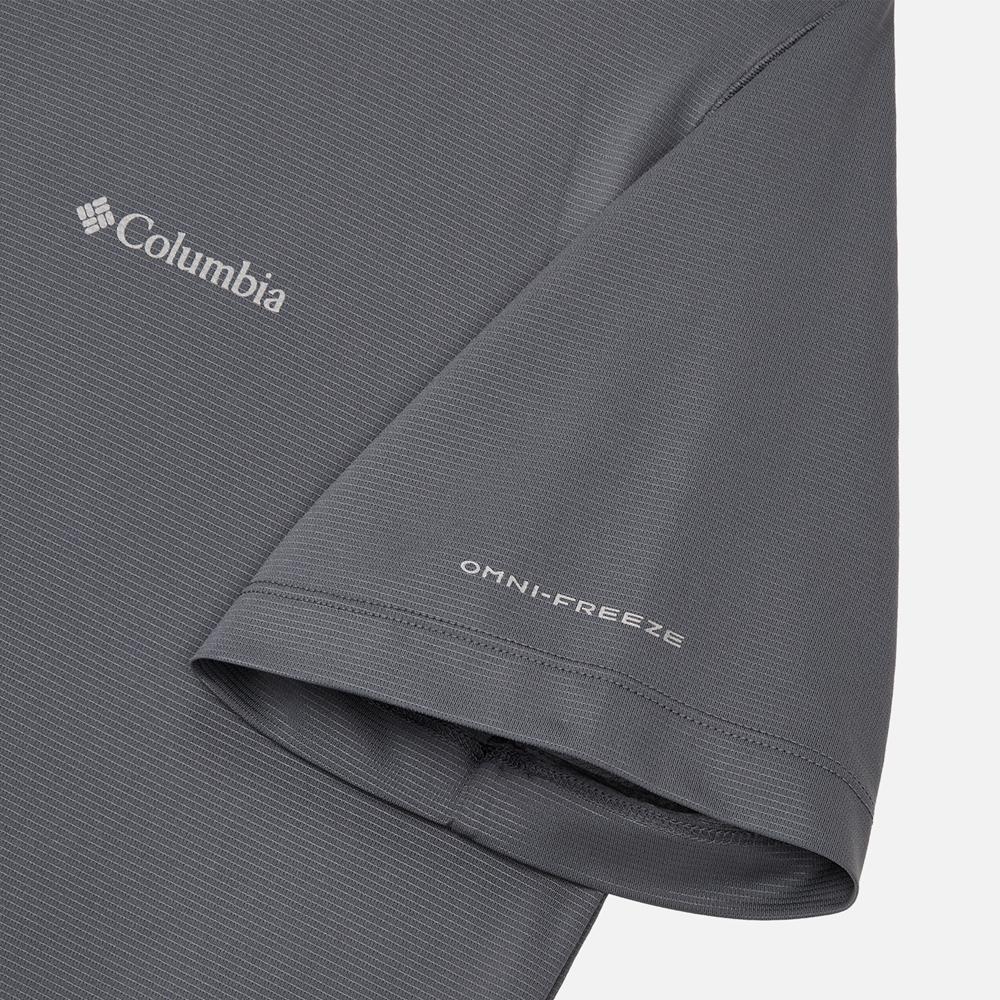 COLUMBIA Men'S Enjoy 365 Short Sleeve Round Graphic T-Shirt [Grey]