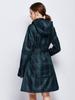 Retro Gingham Trench Coat Adult Single Female Lightweight Breathable Waist Trimming Coat Fashion Korean and Japanese One-Drop Drying Student