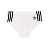 Originals Three Stripes Elastic High-Waisted Full Coverage Underwear Women Underwear White 4A7H64-100