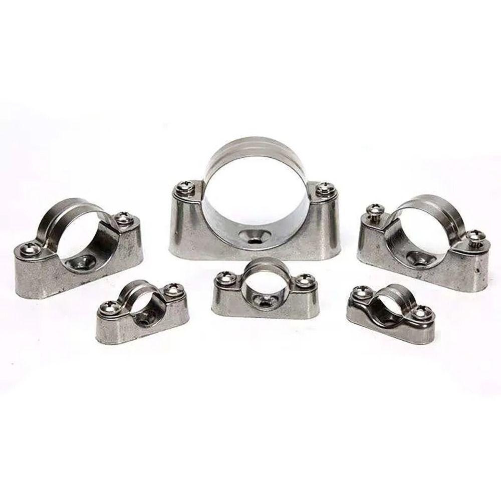 1 шт. алюминиевый сплав / нержавеющая сталь 304 Off-Wall Code 16 мм-50 мм трубный хомут круглая седловая карта